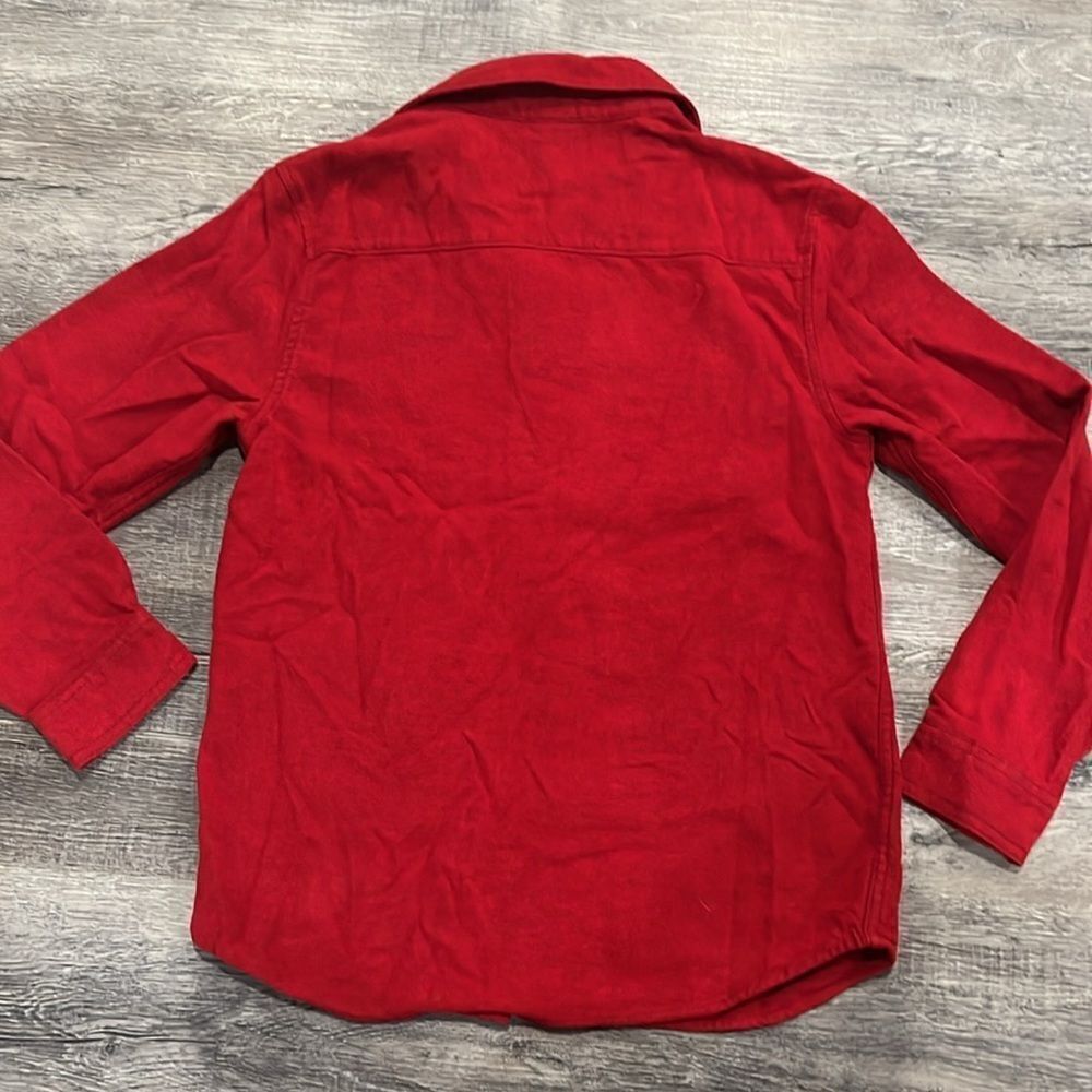 Gumbo’s boys red button up L 8-12 - Picture 5 of 5